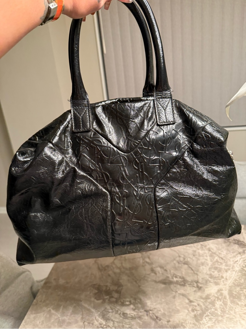 RARE Yves Saint Laurent Easy Boston Bag